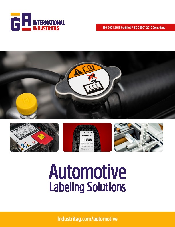 Automotive Labeling Solutions